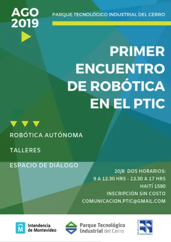 Primer encuentro de robótica en el PTIC